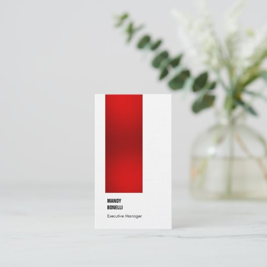 プロフェッショナルエレガントリモダンネン高級トレンディー 名刺 (スタンド正面)