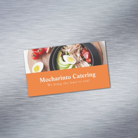 プロフェッショナルエレガントレストラン及び食品ケータリング マグネット名刺 (インサイチュ)