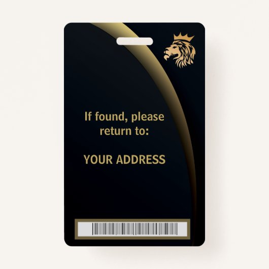 プロフェッショナルエレガントロゴ バッジ (裏面)