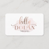 プロフェッショナルエレガントロゴQRコード 名刺 (正面)