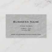 プロフェッショナルエレガント光モダン石板石 名刺 (裏面)