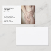 プロフェッショナルエレガント医療写真 名刺 (正面/裏面)