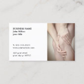 プロフェッショナルエレガント医療写真 名刺 (正面)