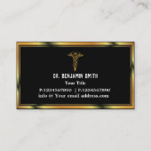 プロフェッショナルエレガント医療気にアポイントメント 予約カード (正面)