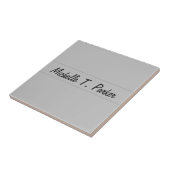 プロフェッショナルエレガント平易ミニマル書 タイル (側面)