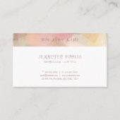 プロフェッショナルエレガント抽象芸術アーモダントテンプレート 名刺 (正面)