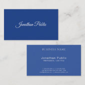 プロフェッショナルエレガント書道デザイン 名刺 (正面/裏面)