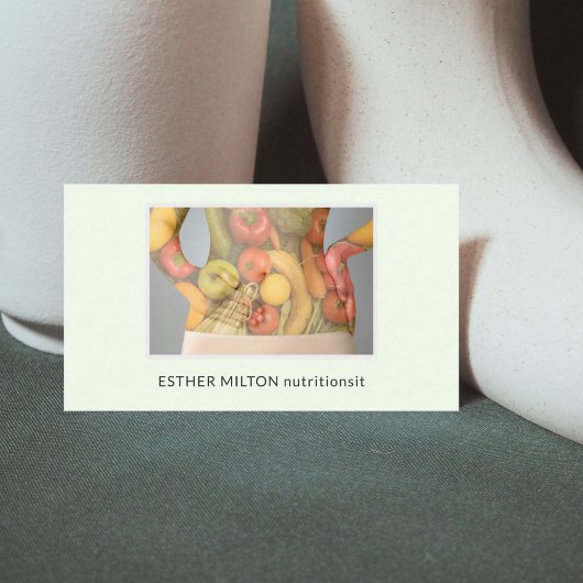 プロフェッショナルエレガント栄養士ダイエットヘルス 名刺