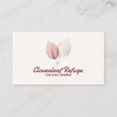 プロフェッショナルエレガント自然ピンクベージュ気にシンプル 名刺 (正面)
