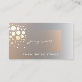 プロフェッショナルエレガント金ファンシー金/青銅紙吹雪 名刺