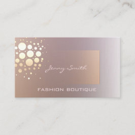 プロフェッショナルエレガント黄金/青銅紙吹雪 名刺