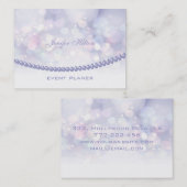 プロフェッショナルエレガント《写真》ぼけ味真珠 名刺 (正面/裏面)