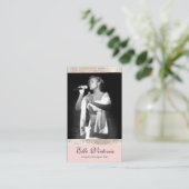 プロフェッショナルエンターテイナー出演者写真 名刺 (スタンド正面)