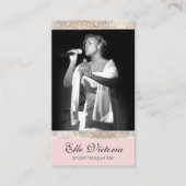 プロフェッショナルエンターテイナー出演者写真 名刺 (正面)