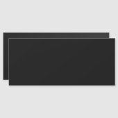 プロフェッショナルオニキスの黒の色 |クラシックエレガント (正面/裏面)