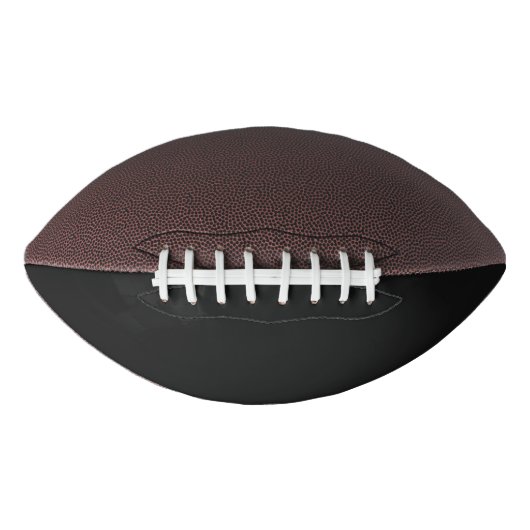 プロフェッショナルオニキスの黒の色 |クラシックエレガント アメリカンフットボール (正面)