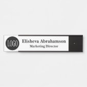 プロフェッショナルオフィスのドアのシンボルや象徴名プレート サインプレート (正面)