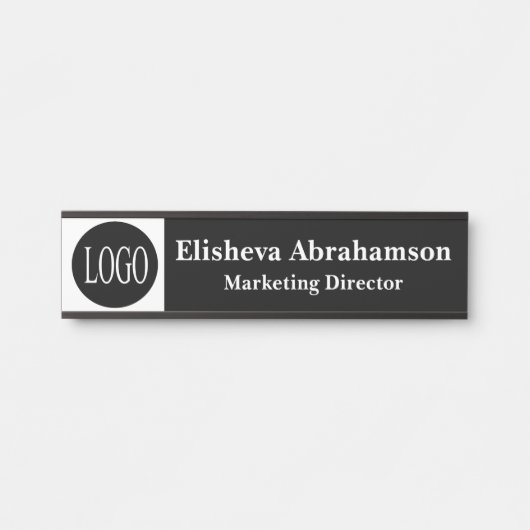 プロフェッショナルオフィスのドアのシンボルや象徴名プレート サインプレート (正面)