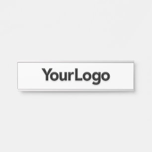 プロフェッショナルオフィスデスクカスタムジョブのロゴ サインプレート