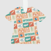 プロフェッショナルオプティシアンアイコニックデザイン オーナメント (裏面)
