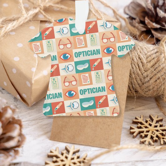 プロフェッショナルオプティシアンアイコニックデザイン オーナメント