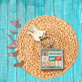 プロフェッショナルオプティシアンアイコニックデザイン キーホルダー