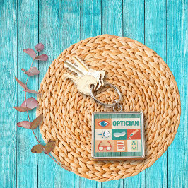 プロフェッショナルオプティシアンアイコニックデザイン キーホルダー