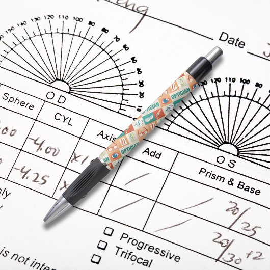 プロフェッショナルオプティシアンアイコニックデザイン ボールペン