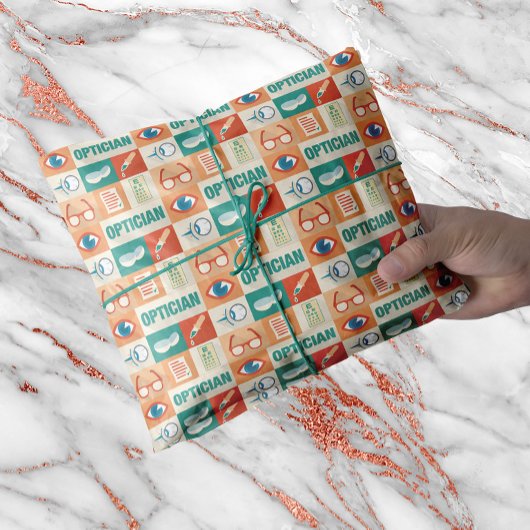 プロフェッショナルオプティシアンアイコニックデザイン 薄葉紙