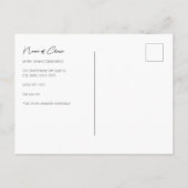 プロフェッショナルオプトメトロリストグリーンハートアイリマインダー ポストカード (裏面)