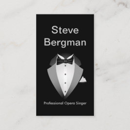プロフェッショナルオペラ歌手スーツマン劇場コンサート 名刺