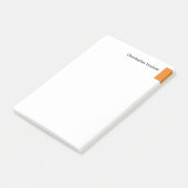 プロフェッショナルオレンジホワイトシンプルクリエイティブ ポストイット (アングル)