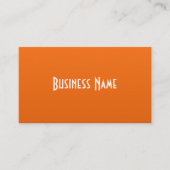 プロフェッショナルオレンジ名刺 名刺 (正面)