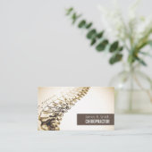 プロフェッショナルカイロプラクターとヘルス 名刺 (スタンド正面)