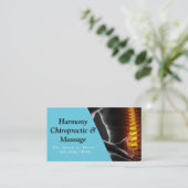 プロフェッショナルカイロプラクターカイロプラクティックヘルス 名刺 (スタンド正面)