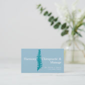 プロフェッショナルカイロプラクターカイロプラクティック正常性 名刺 (スタンド正面)