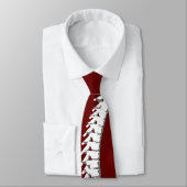 プロフェッショナルカイロプラクタープレーンレッドタイ ネクタイ (タイ)