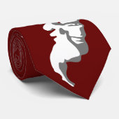 プロフェッショナルカイロプラクタープレーンレッドタイ ネクタイ (ロール)