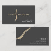 プロフェッショナルカイロプラクターヘルス名刺 名刺 (正面/裏面)