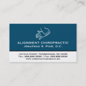 プロフェッショナルカイロプラクター多重アポイントメント 名刺 (正面)