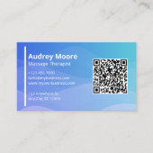 プロフェッショナルカイロプラクティックリフレクソロジーマッサージ 名刺 (正面)
