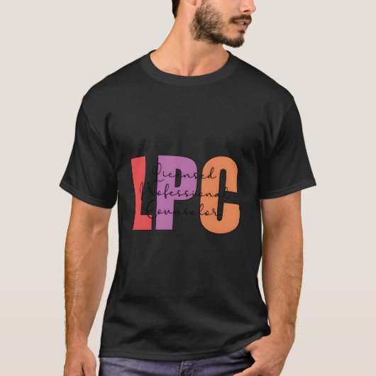 プロフェッショナルカウンセラー ベストLPC Tシャツ (正面)