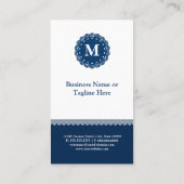 プロフェッショナルカウンセラー – Psychology Psi Symbol 名刺 (裏面)