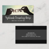 プロフェッショナルカウンセリングググループ·ライフ·コーチ·ビジネス 名刺 (正面/裏面)