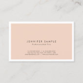 プロフェッショナルカエレガントラーモダンクリエイティブデザイン 名刺 (正面)