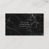 プロフェッショナルカスタマイズ可能なタイル名刺 名刺 (裏面)