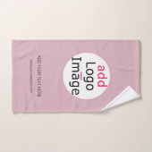 プロフェッショナルカスタマイズ可能なビジネスほこりっぽいバラ色相 ハンドタオル (ハンドタオル)