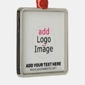 プロフェッショナルカスタマイズ可能なビジネスシックなホワイト メタルオーナメント (右)