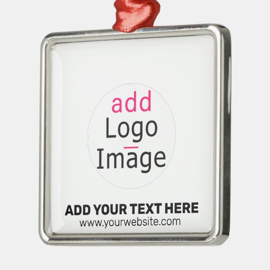 プロフェッショナルカスタマイズ可能なビジネスシックなホワイト メタルオーナメント (左)