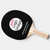 プロフェッショナルカスタマイズ可能なビジネスブランドブラック 卓球ラケット (横)